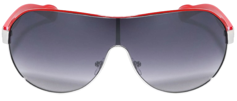 KHAN – One Piece Shield Lens Unisex Sunglasses Featuring Gradient Lenses and Trendy Color Accents Size Mass Vision